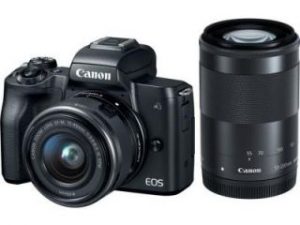 Canon EOS M50 EF-M 15-45mm Mirrorless Camera