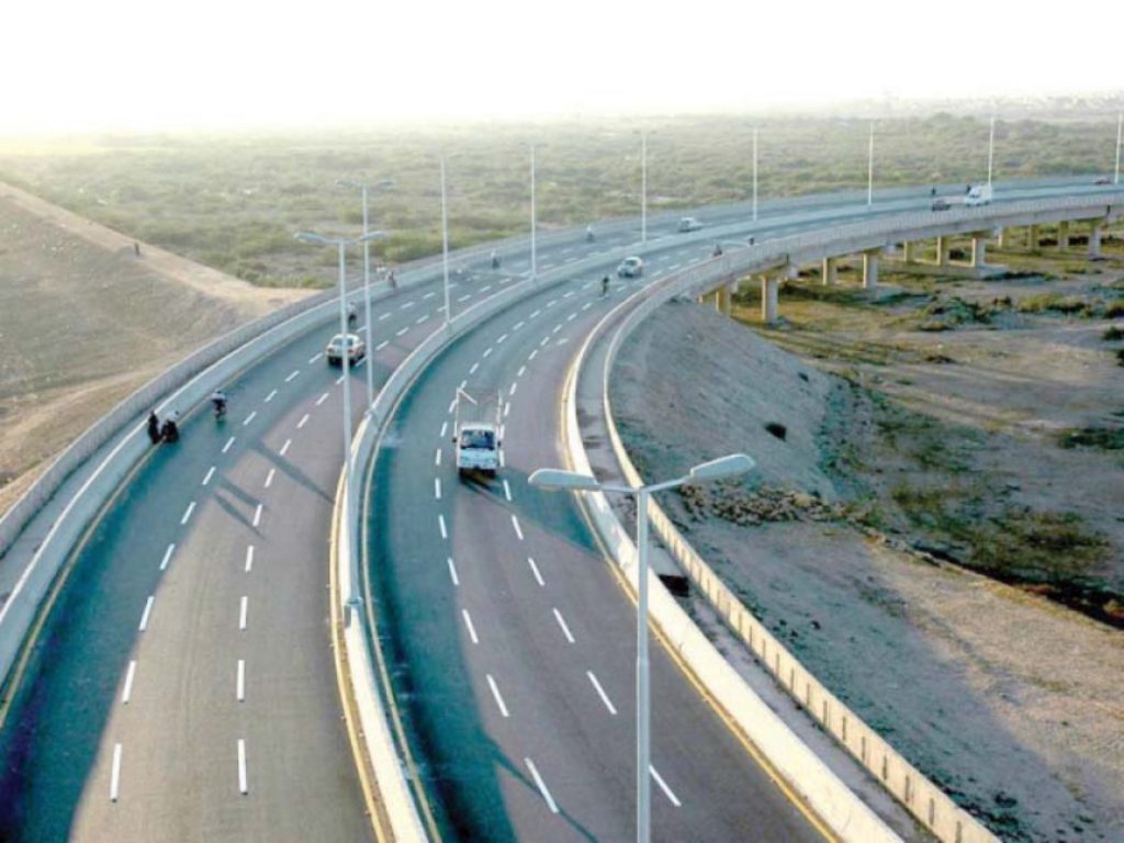 The Sukkur-Hyderabad highway was confirmed with a surprisingly low VGF